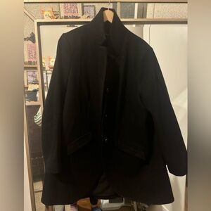 Universal standard black beas coat size 18-20 (M) nwt